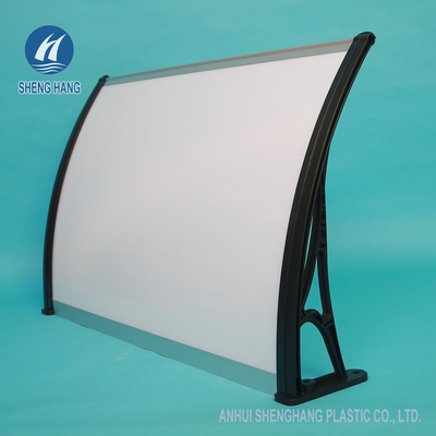 Polycarbonats-Tür-Fenster-Markise der europäische Art-Überdachungs-600*1000mm im Freien