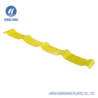 Täfelt das 50 Mikrometer-gewölbtes Polycarbonats-Blatt-leichtes Plastikdach UL94 V0