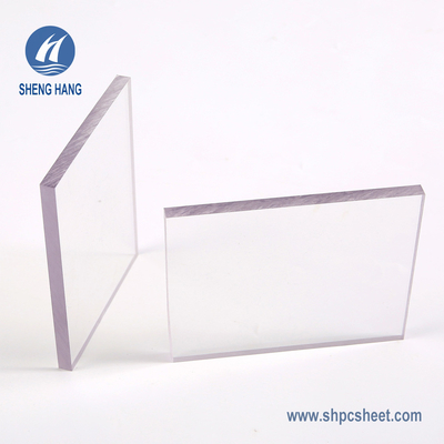 Transparentes Plastikpolycarbonats-festes Blatt mit doppeltem Seiten-UVschutz