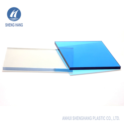 Anti-UVpolycarbonats-festes Blatt klar und gefärbt