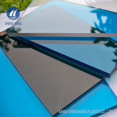 Anti-UVpolycarbonats-festes Blatt klar und gefärbt