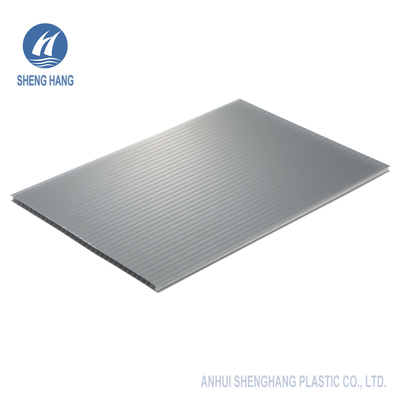 Plastik-PC Doppelwand-Polycarbonats-Höhlen-Blatt-Grün