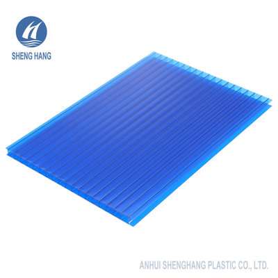 Plastikdoppelstärke des wand-Polycarbonats-Blatt-6mm