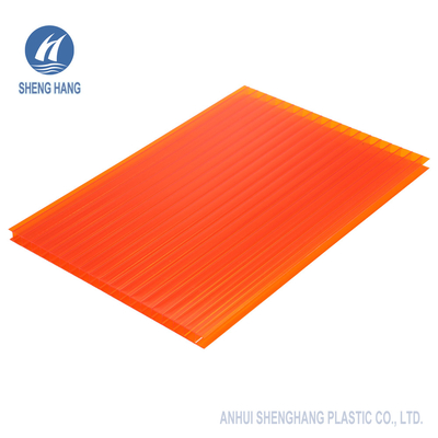 Doppelwand-Polycarbonats-Gewächshaus täfelt Deckung materielle 8mm
