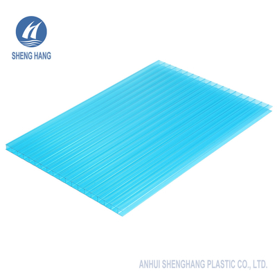 Doppelwand-Polycarbonats-Gewächshaus täfelt Deckung materielle 8mm