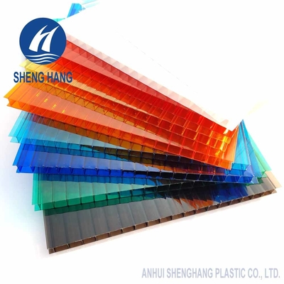 WAND-Polycarbonats-Blatt SGS 8mm Doppelanti-UV