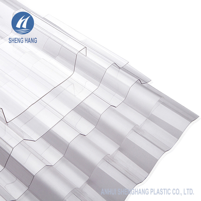 Anti- UV-3m gewellte Plastikdeckung bedeckt Polycarbonat für Gewächshaus ISO
