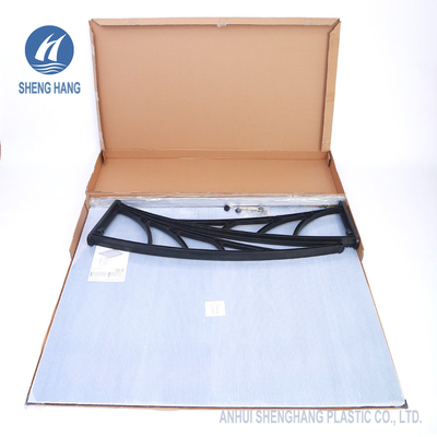 Aluminiummarkisen-Tür-Fenster-Überdachungs-im Freien modernes Polycarbonat Soem