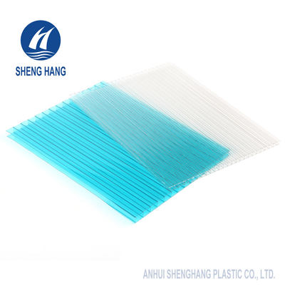 WAND-Polycarbonats-Höhlen-Blatt Eco des Leichtgewichtler-6mm Doppelfreundliches Antiverschleiß