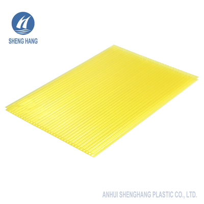 WAND-Polycarbonats-Blatt-Werkstätten SGS 10mm Doppel, dieblatt-Bronze überdachen