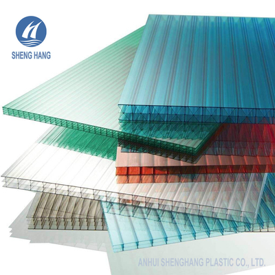 WAND-Polycarbonats-Blatt-Werkstätten SGS 10mm Doppel, dieblatt-Bronze überdachen