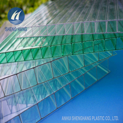 WAND-Polycarbonats-Blatt-Antifeuer-Sprungs-Beweis   12mm Doppel