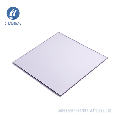 Transparentes Plastik- -Polycarbonats-Dach täfelt Doppeltes mit Seiten versehenes UV-1.2mm bis 25mm