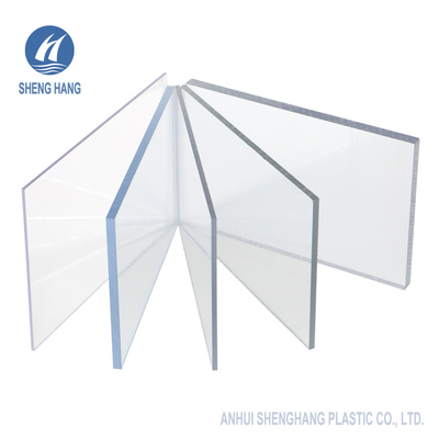Polytäfelt karbonats-festes Blatt-geschütztes UVpolycarbonat 4x8  transparentes