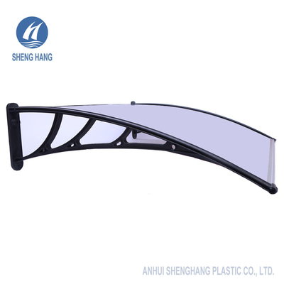 Leichtes Polycarbonats-Plastikmarkise Brown SGS