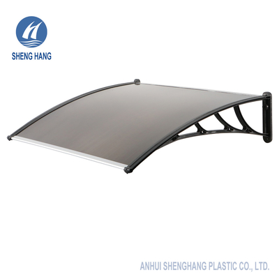 Leichtes Polycarbonats-Plastikmarkise Brown SGS