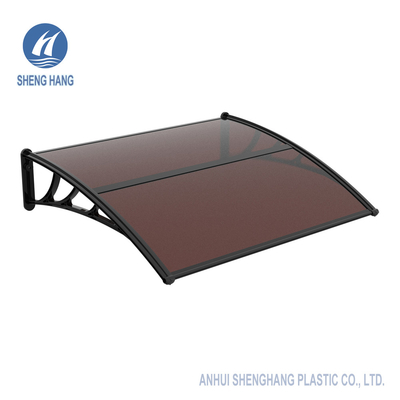 Klare Polycarbonats-Fenster-Markisen-Plastiktür-Überdachungen Sun-Schnee-Schutz