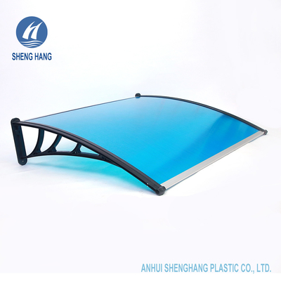 100*120cm Polycarbonats-hageln Plastikmarkise PC Fenster-Tür-Markisen Schutz
