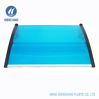 Plastiktür-Polycarbonats-Plastikmarkise wasserdichte Antiverschleiß-SGS-Terrasse PC Regen-Halle