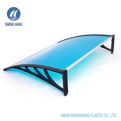 47in DIY Polycarbonats-Plastikmarkisen-Plastiktür-Überdachungs-Patio Multifunktions