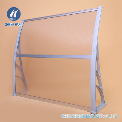 600mm 900mm klares Polycarbonats-Tür-Überdachungs-Fenster-Markise ODM