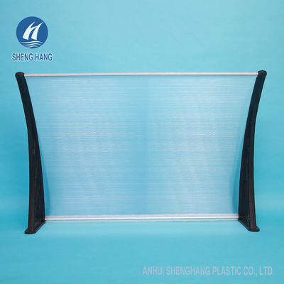 Externer Sonnenschutz Plastik-Polycarbonats-Tür-Markise Rainshed-freien Raumes