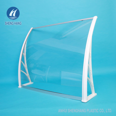Klare Polycarbonats-Plastikmarkisen-hochfester Antiriß DIY 1.2*0.8m