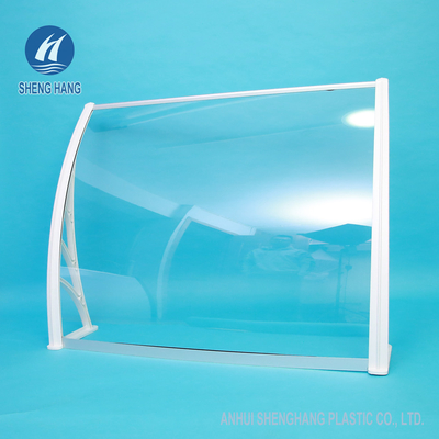 Feste Polycarbonats-Tür-Überdachungs-dauerhafte Polykarbonats-Fenster-Markise