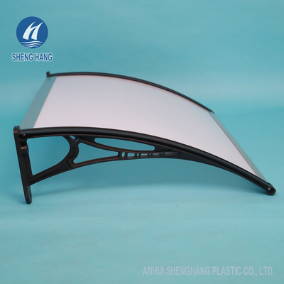 Polycarbonats-Tür-Fenster-Markise der europäische Art-Überdachungs-600*1000mm im Freien