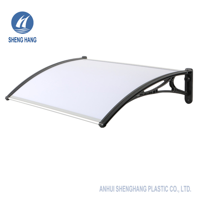 Moderne einfache Plastik-DIY-Markisen-leichte Polycarbonat PC Überdachung
