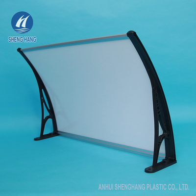 Haus-Garten-Plastikmarkise Sun-Regen-Schnee-Schutz-Polycarbonat PC Überdachung
