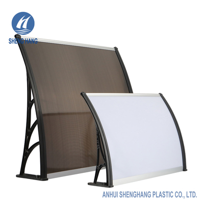 Opal White-PC Fenster-Polykarbonats-Überdachungs-Markisen Fireroof-langlebiges Gut