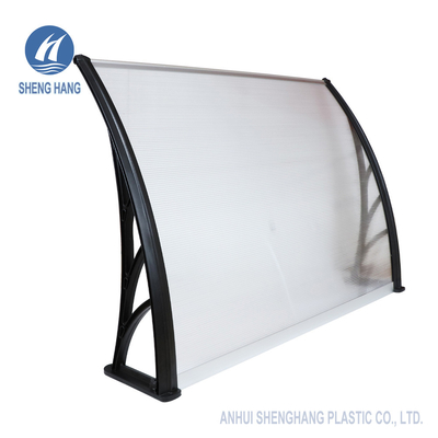 1.2*1m PC Polycarbonats-Plastikmarkise abgrifffest