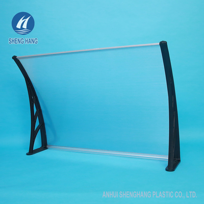 1.2*1m PC Polycarbonats-Plastikmarkise abgrifffest