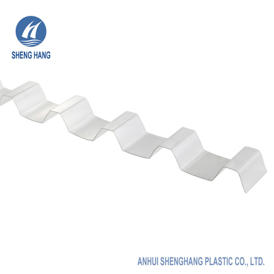 Klare harte Beanspruchung runzelte Plastiküberdachungsblätter abgrifffestes starkes 1.2mm