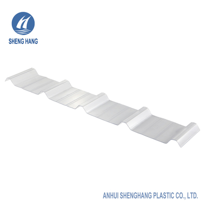 Klares Plastikdach runzelte Polycarbonats-Blätter für Gewächshaus 0.8mm 5000mm
