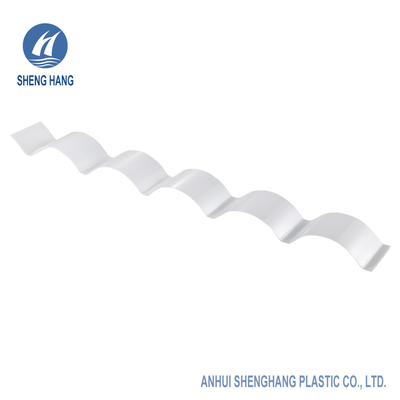 SGS runzelte klares Plastiküberdachungs-Material des Polycarbonats-Blatt-3.95*13ft