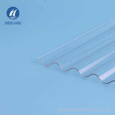 Transparentes gewölbtes Polycarbonat SGS bedeckt 3*16ft