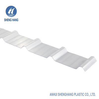 Undurchsichtiges gewölbtes Polycarbonats-Blatt Plastiküberdachungs80um 900mm SGS Brown
