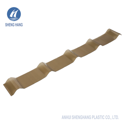 3.9ft abgetönte gewelltes gewölbtes Polycarbonats-Blatt-Plastikdeckung wasserdicht