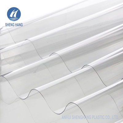 Polycarbonats-Blatt des Gewächshaus-1.2m klares gewölbtes UV beschichtet für Deckung