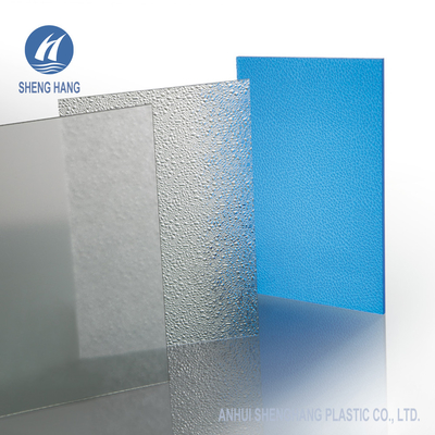 Prägeartiges Polycarbonat ASTM D638 freier Raum bedeckt beschichtenden UVPC UL94 V2