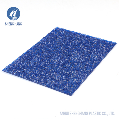 2mm Diamond Solid And Textured Polycarbonate Blätter 50 Mikrometer-UVbeständiges beschichtet