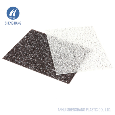Blauer abgetönter Polycarbonat prägeartiger Blatt-Leichtgewichtler PC 5.8m maserte Oberflächen