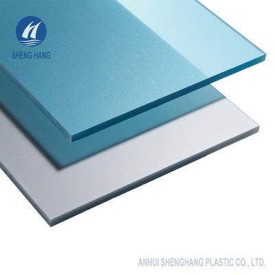 Geschützter feiner Samt bereifter Polycarbonats-Blatt-Matte Plastic Board 1.8mm UVSGS