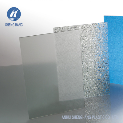 Geschützter feiner Samt bereifter Polycarbonats-Blatt-Matte Plastic Board 1.8mm UVSGS