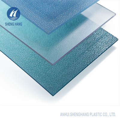 Abgetöntes bereiftes Plastikpolycarbonat bedeckt den unzerbrechlichen Leichtgewichtler 4x8