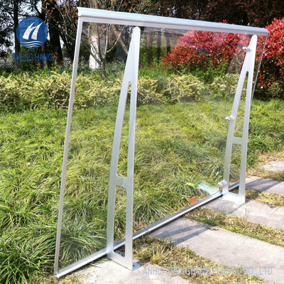 Klare Polykarbonats-Überdachungs-Antialuminiumlegierung der Portal-Tür-3mm
