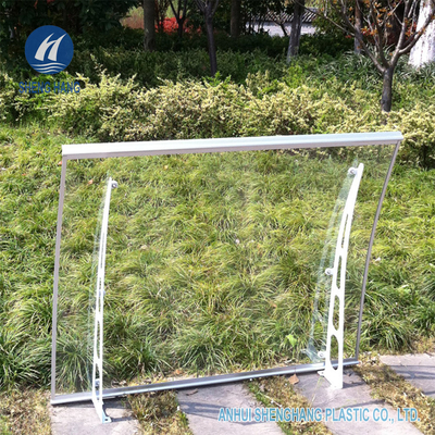 DIY-Metallrahmen-beständige 1.4m Breite des Polykarbonats-Überdachungs-Wetter-für Fenster