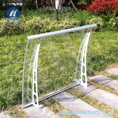 DIY-Metallrahmen-beständige 1.4m Breite des Polykarbonats-Überdachungs-Wetter-für Fenster